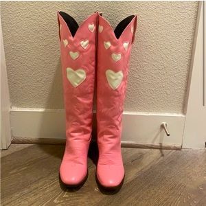 PINK COWBOY BOOTS